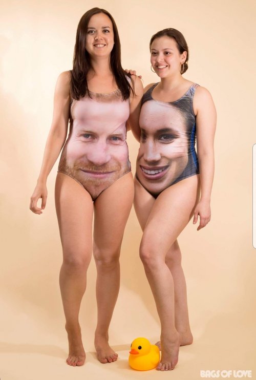 Royal couple swimsuit